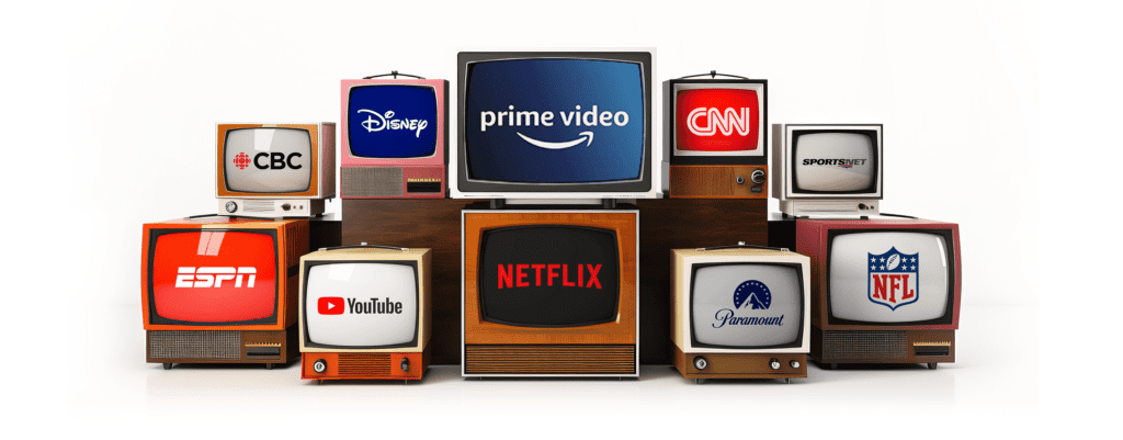 TV Sets with multiple streaming platforms